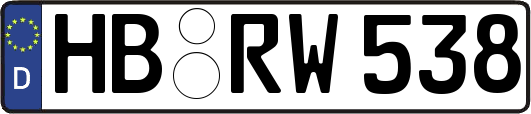 HB-RW538