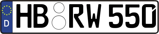 HB-RW550