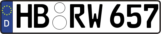HB-RW657