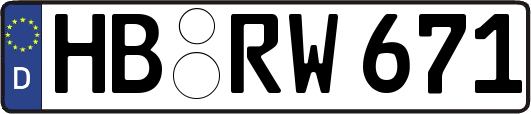HB-RW671