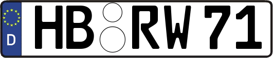 HB-RW71