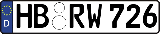 HB-RW726