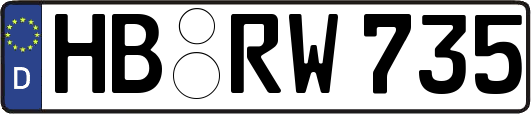 HB-RW735