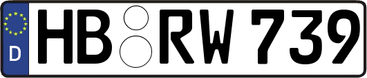 HB-RW739