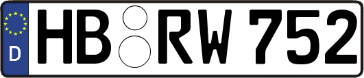 HB-RW752