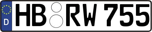 HB-RW755
