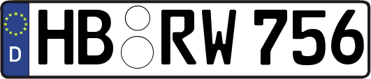 HB-RW756