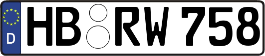 HB-RW758