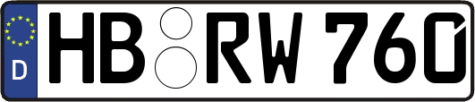 HB-RW760