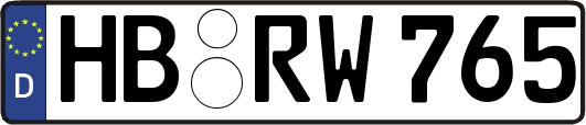 HB-RW765