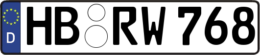 HB-RW768