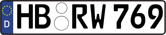 HB-RW769