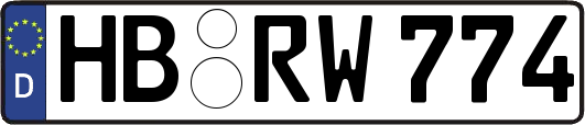 HB-RW774