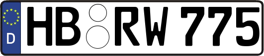 HB-RW775