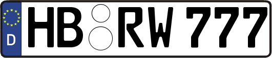 HB-RW777
