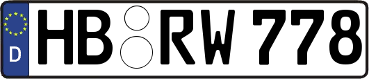 HB-RW778