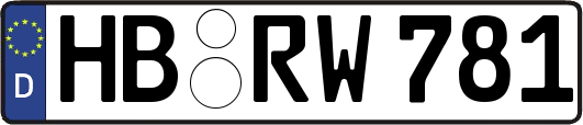 HB-RW781