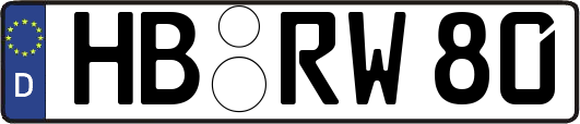 HB-RW80