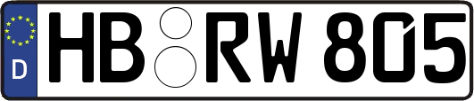 HB-RW805