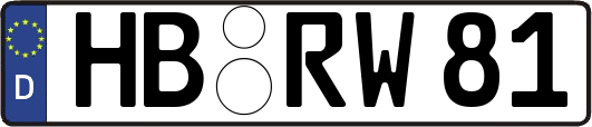 HB-RW81