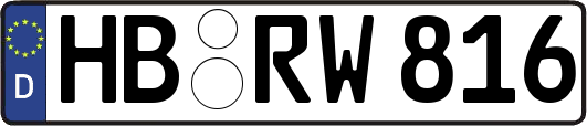 HB-RW816