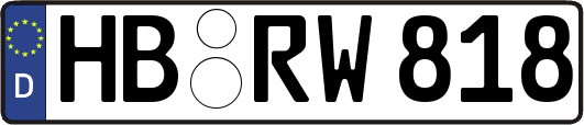 HB-RW818
