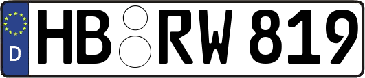 HB-RW819