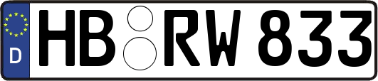 HB-RW833