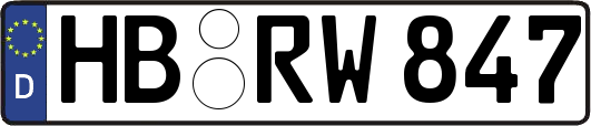 HB-RW847