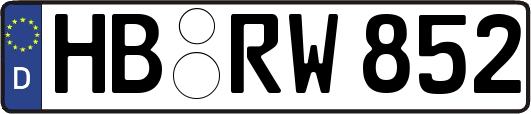 HB-RW852
