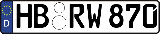 HB-RW870