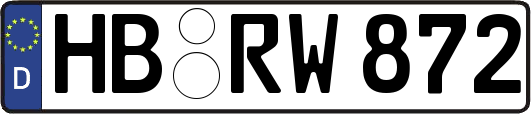 HB-RW872