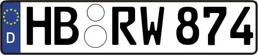 HB-RW874