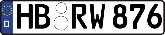HB-RW876