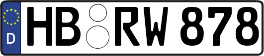 HB-RW878