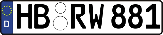 HB-RW881