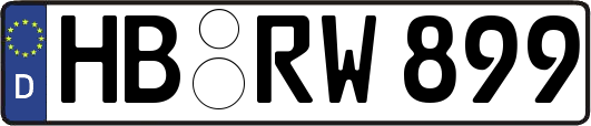 HB-RW899