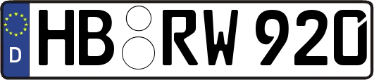 HB-RW920