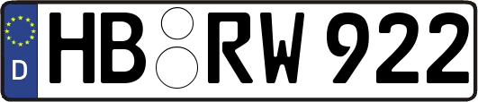 HB-RW922