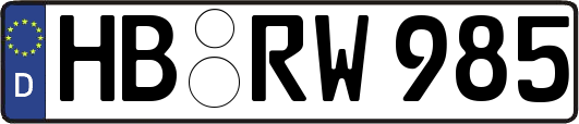 HB-RW985
