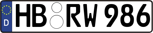 HB-RW986