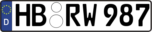 HB-RW987