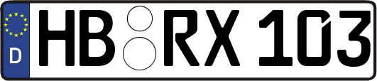 HB-RX103
