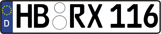 HB-RX116