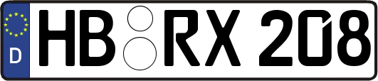 HB-RX208