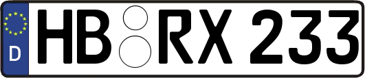 HB-RX233