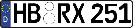 HB-RX251