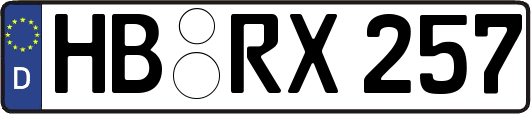 HB-RX257