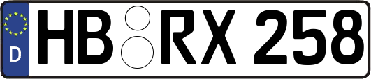 HB-RX258