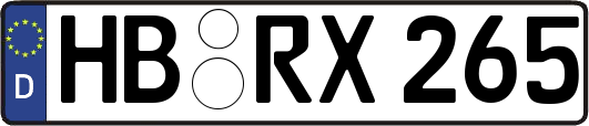 HB-RX265